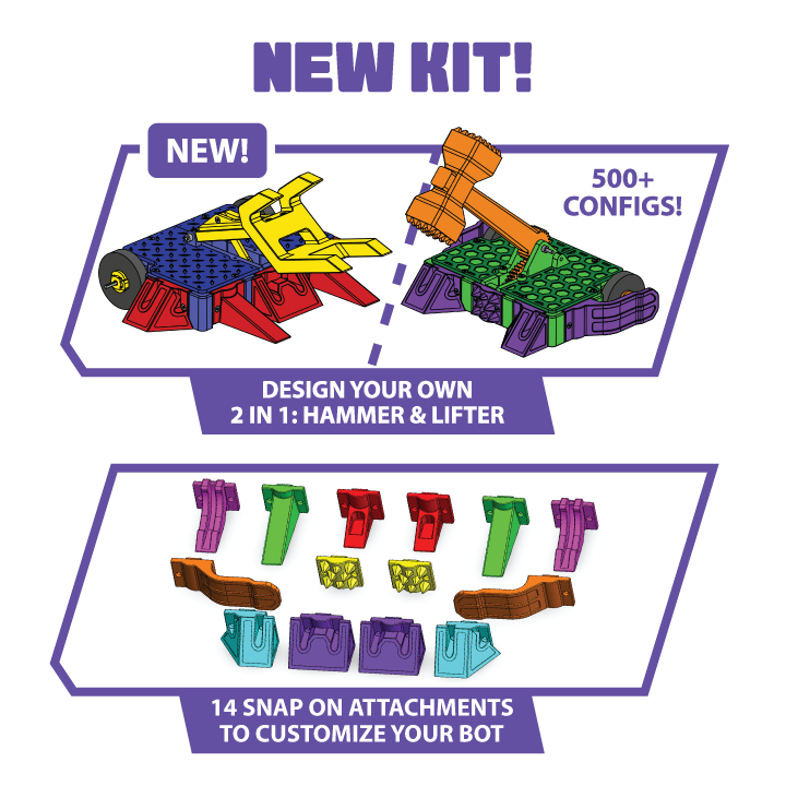 3D Printed Parts for RoboClash Kits