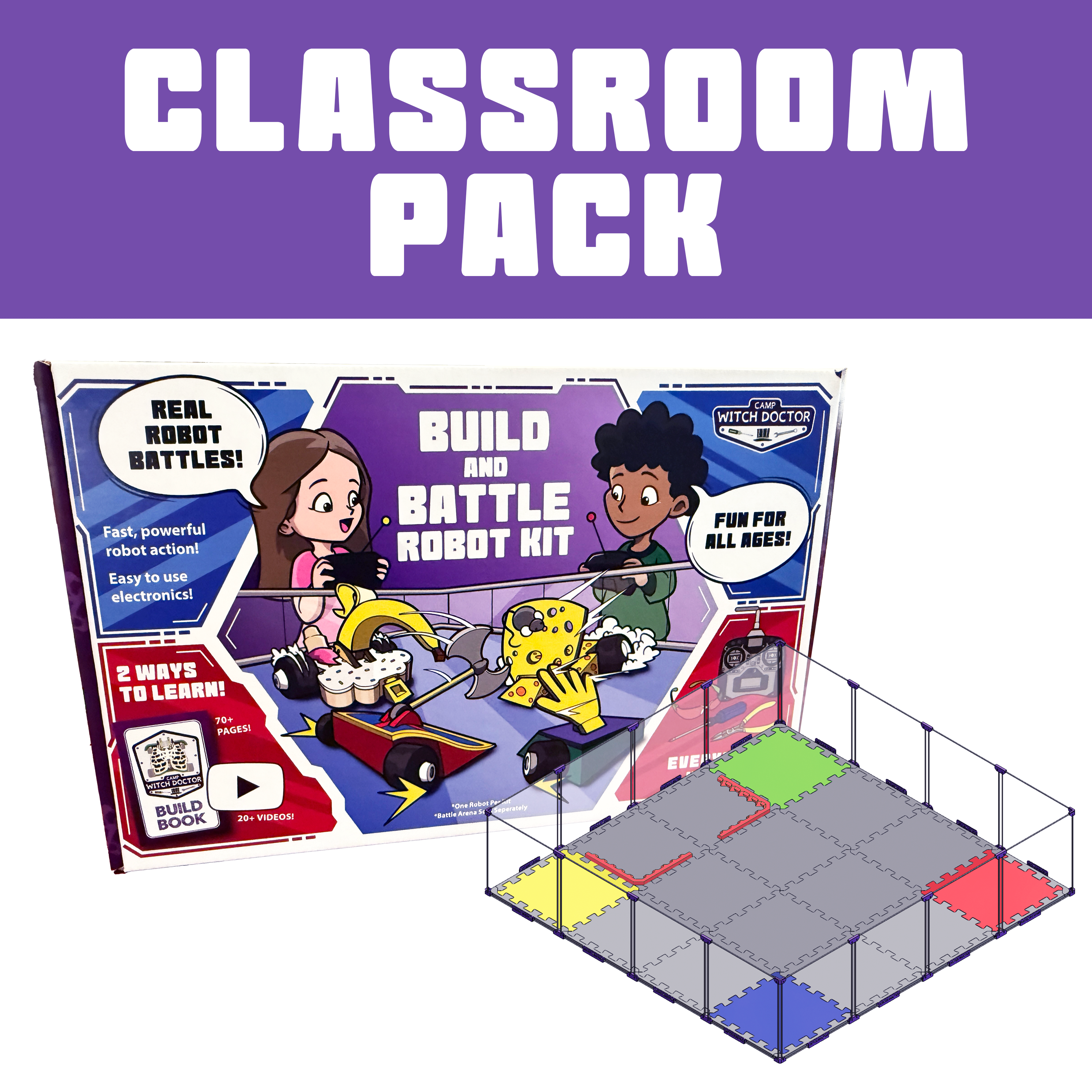 RoboClash Classroom Pack (10% Off At Checkout)