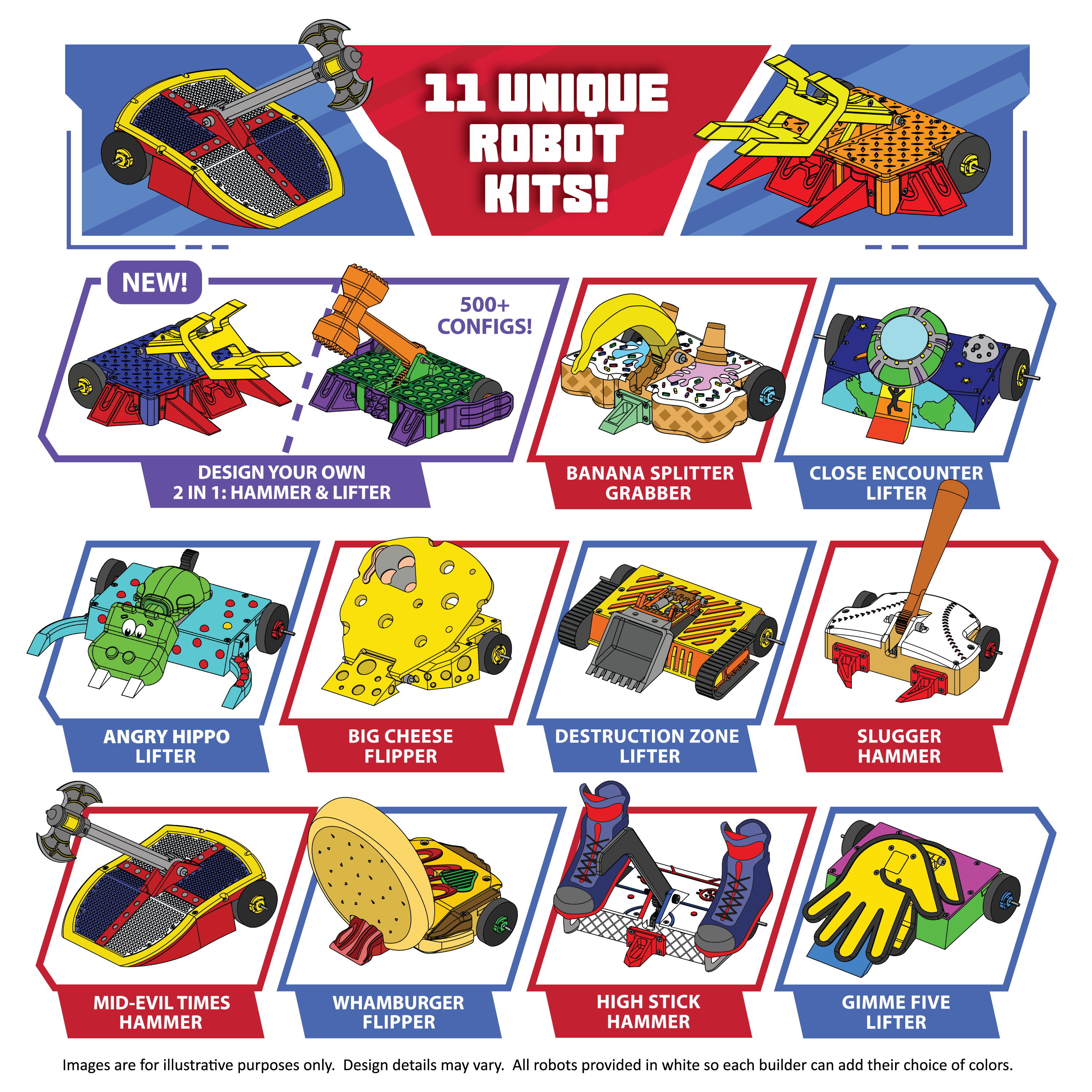 RoboClash Kit - Learn, Build, Brawl!