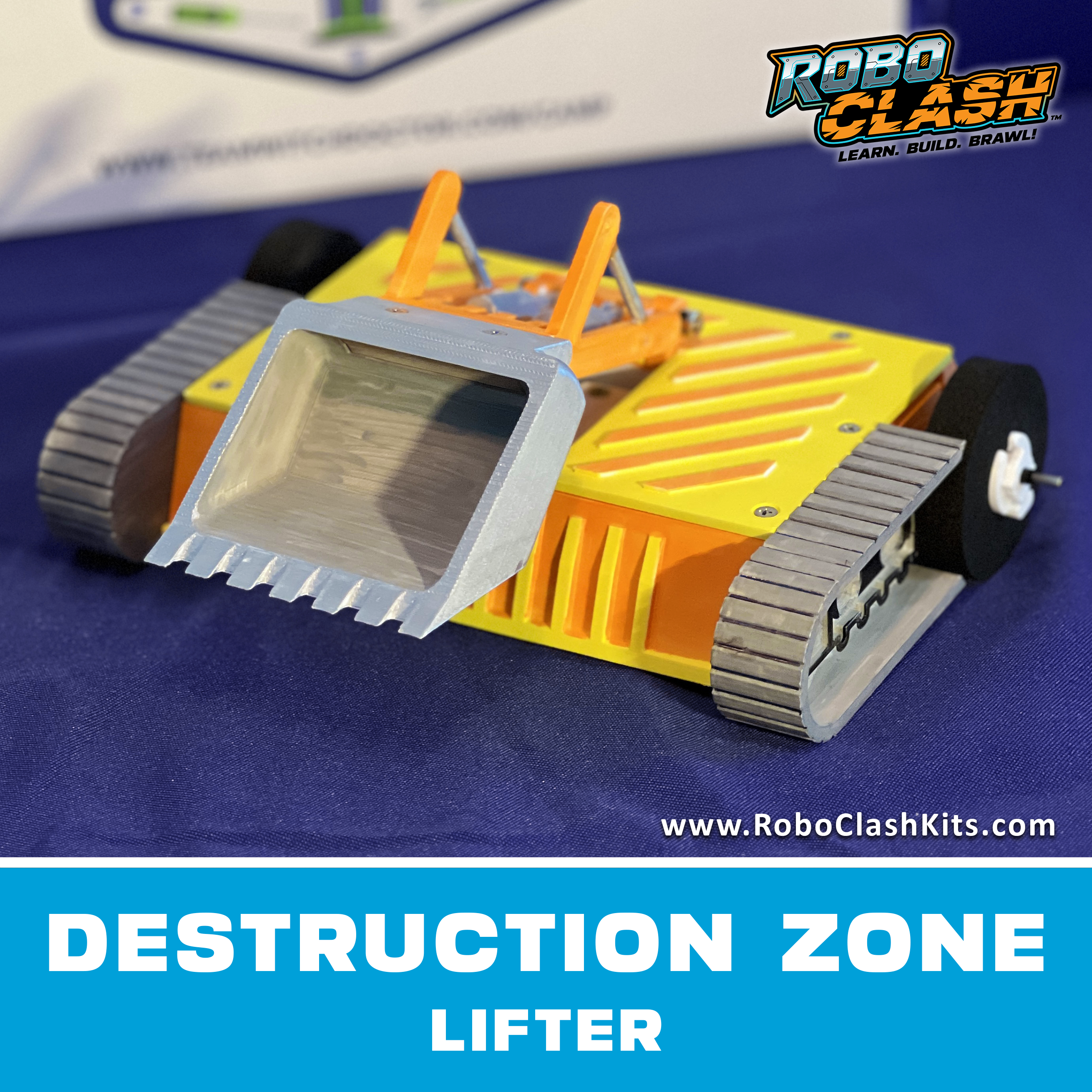 RoboClash Kit - Learn, Build, Brawl!