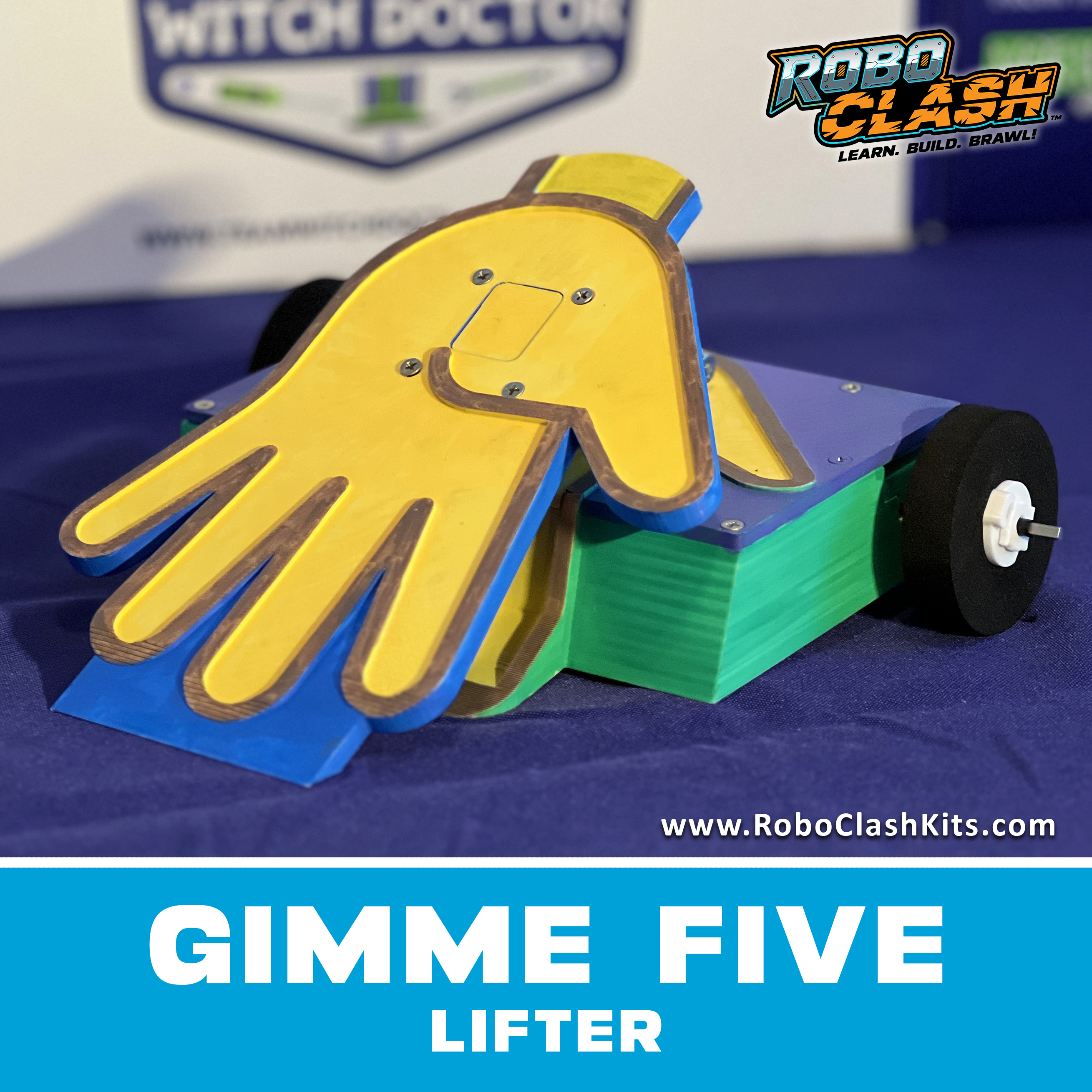 RoboClash Kit - Learn, Build, Brawl!