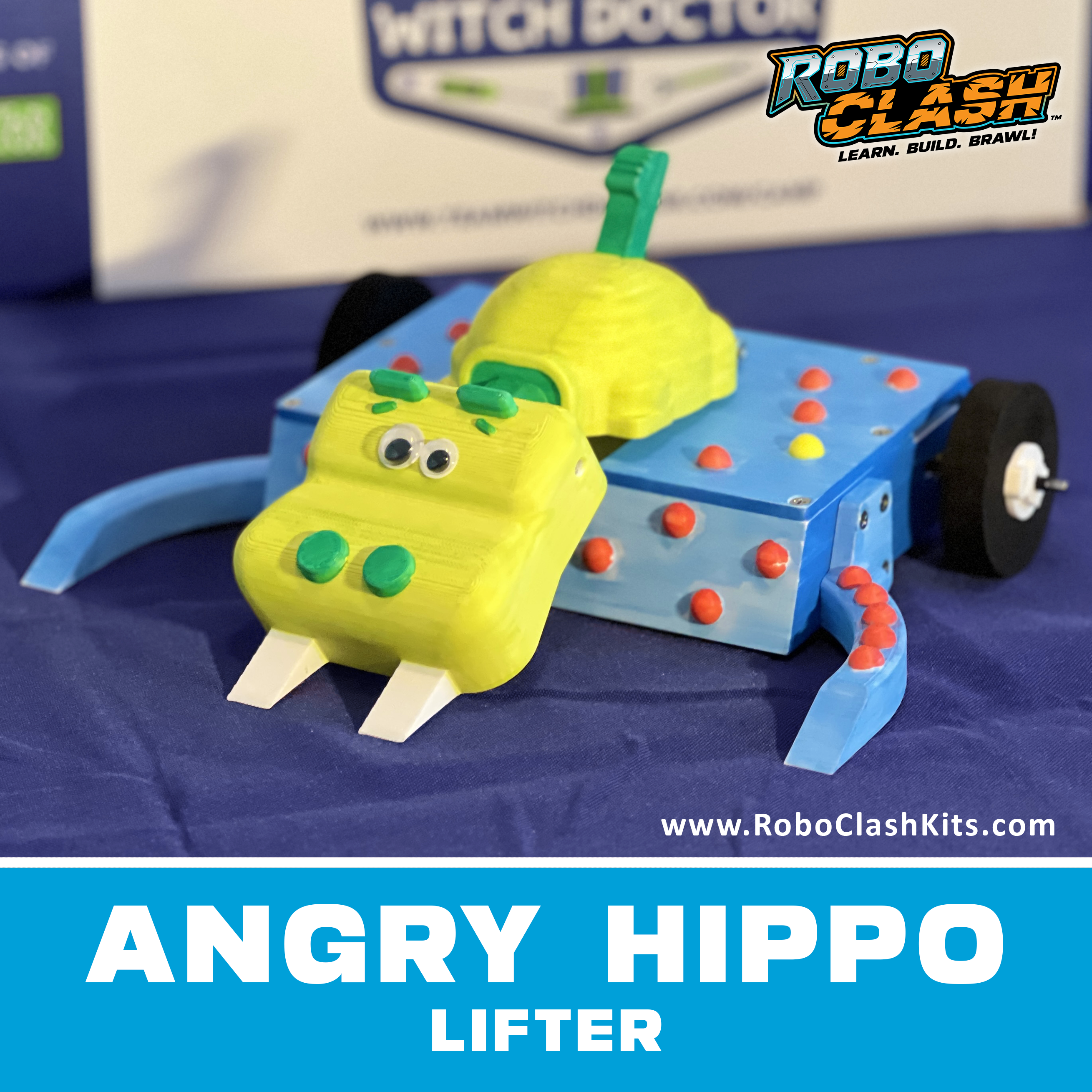 RoboClash Kit - Learn, Build, Brawl!