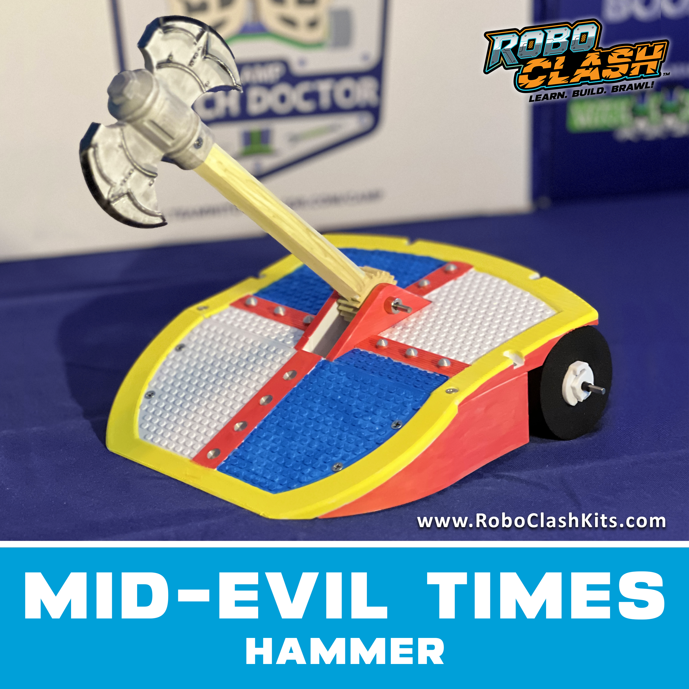 RoboClash Kit - Learn, Build, Brawl!